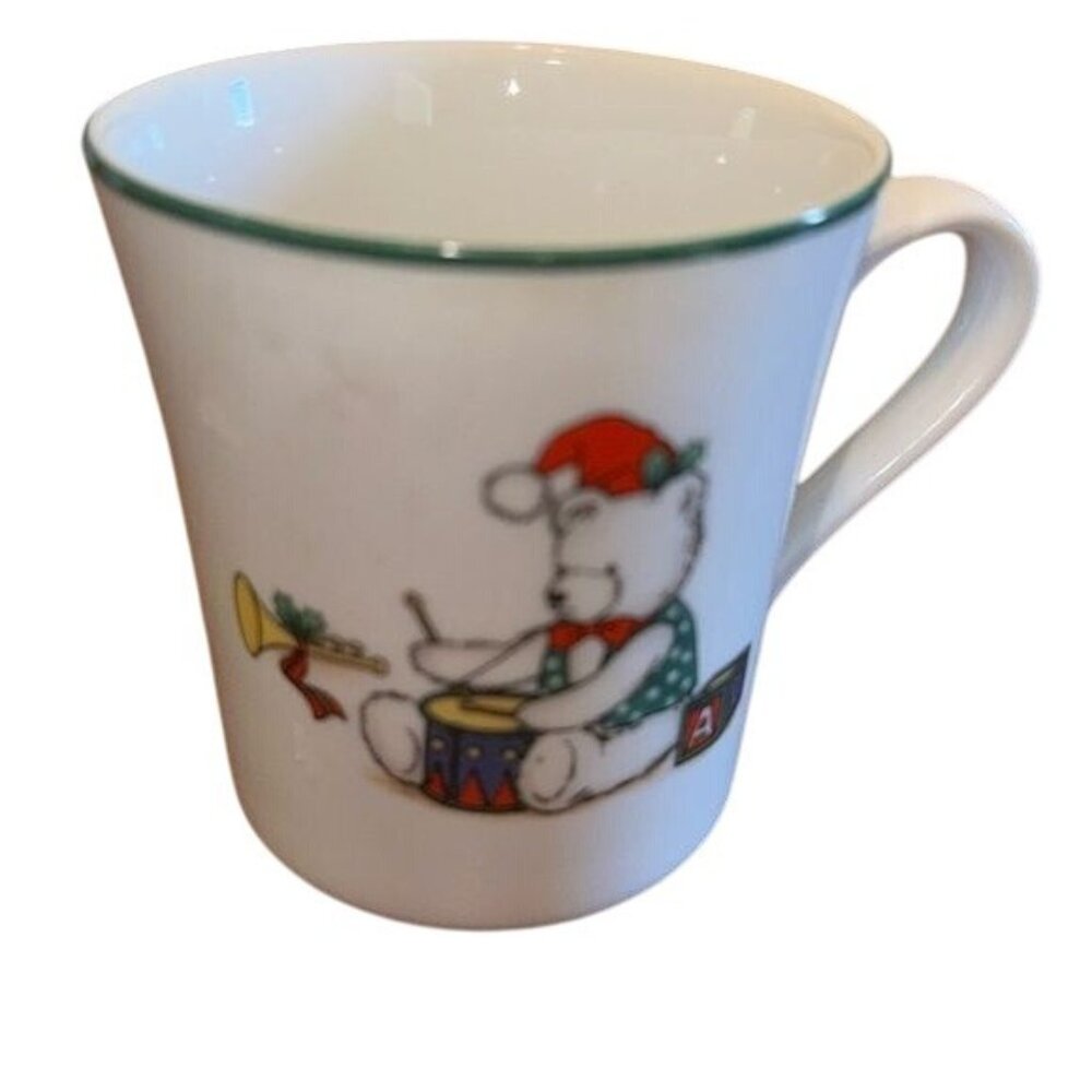 Holiday Teddy Bear Mug By Mikasa Memories